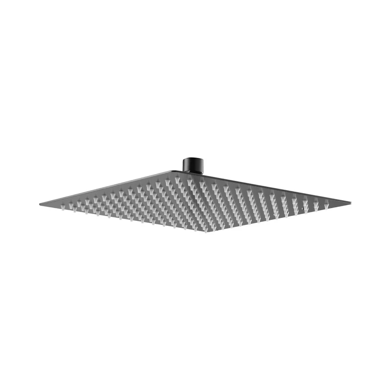 Rociador cuadrado 30x30 black gun metal Imex