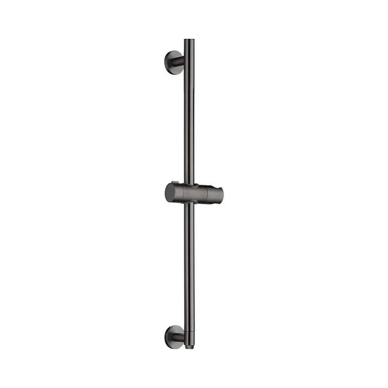 Barra soporte mango ducha deslizante black gun metal Imex