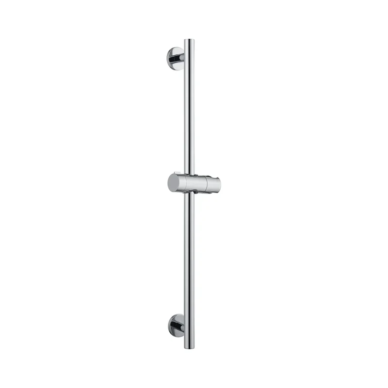 Barra Soporte Mango Ducha Deslizante Redonda Cromo Imex
