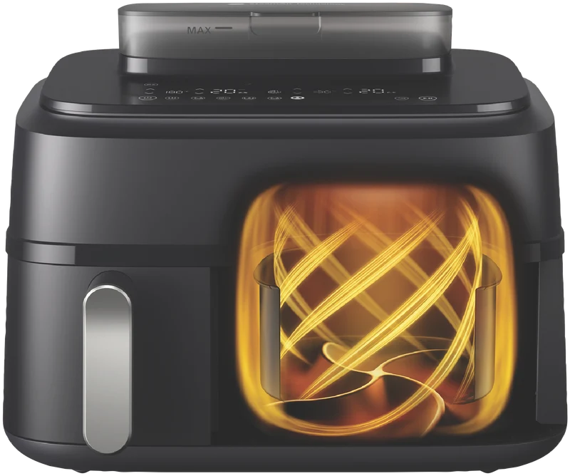 Philips 5000 Series 9 Litre XXL Dual Basket Steam Airfryer Black