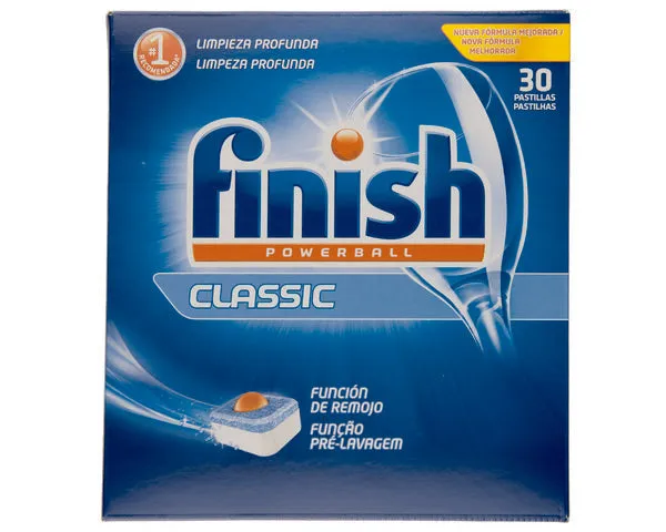FINISH Pastilla detergente lavavajillas