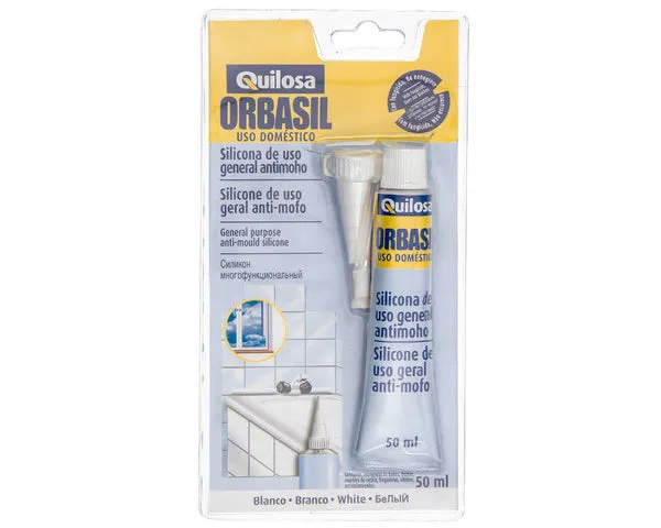 QUILOSA ORBASIL Tubo silicona blanca 50 ml