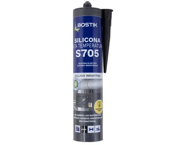 Silicona En Color Negro 280Ml