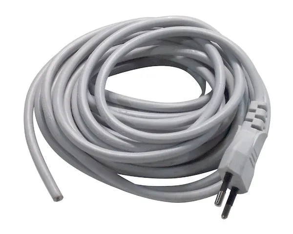 Cable manguera 2x1,5 mm. longitud 6 m.