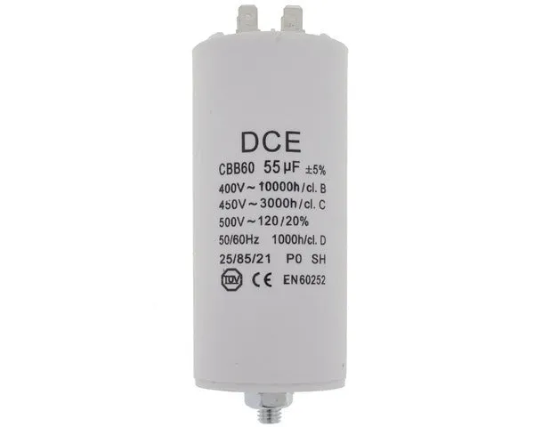 Condensador trabajo 55,0 uF 450V
