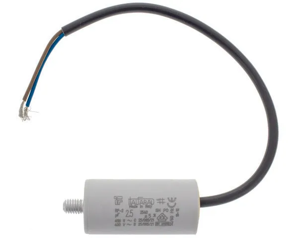 Condensador trabajo con cable 2,5µF 450V