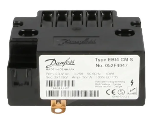 DANFOSS TRANSFORMADOR QUEMADOR EBI4 CMS | 052F4047