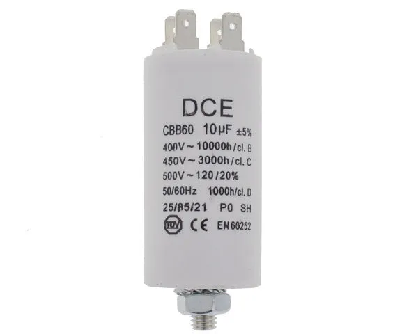 CONDENSADOR TRABAJO 10,0 µF 450V
