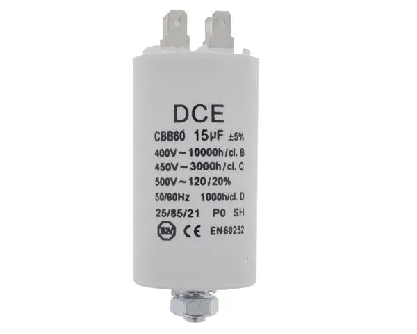 MONDO Condensador trabajo 15,0 µf 450v