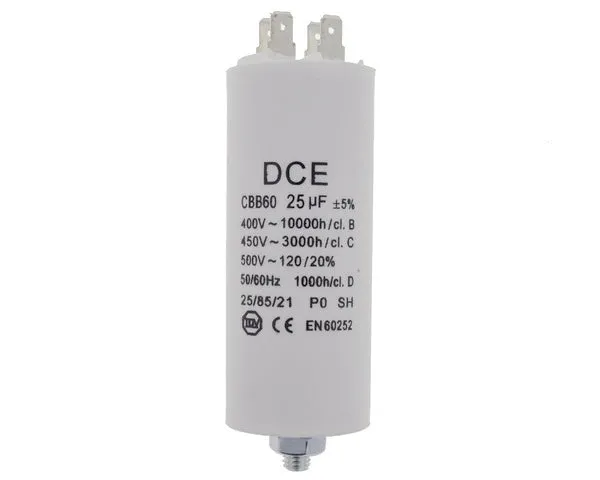Condensador de trabajo 25,0 µF 450V