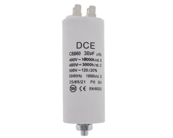 Condensador trabajo 30,0 µF 450V