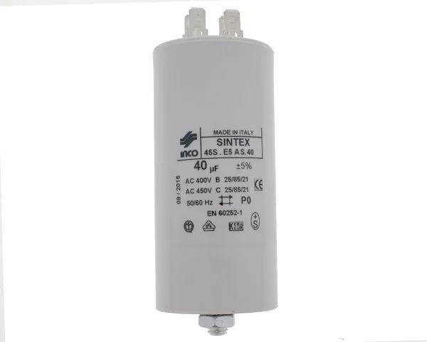 CONDENSADOR TRABAJO 40,0 µF 450V