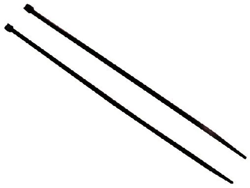 Abrazadera de nylon 2,5x203mm negra