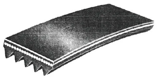 BAUKNECHT Correa lavadora ranurada 1136 j-4