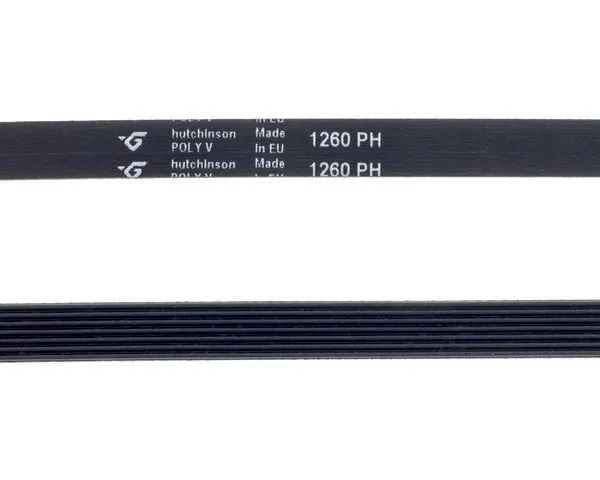 Correa de lavadora ranurada 1260 H-7