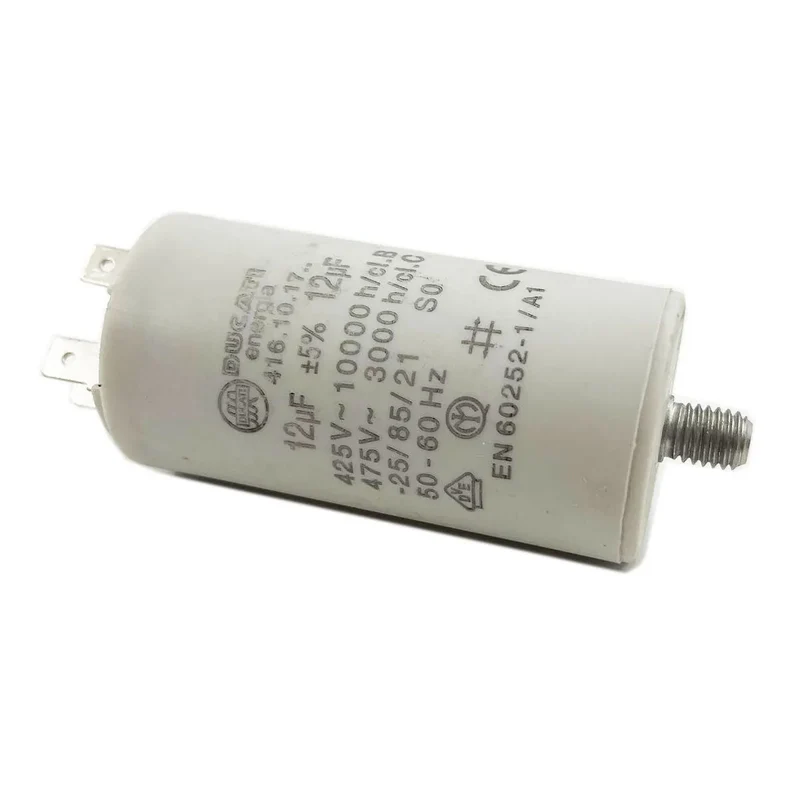 Condensador de arranque 12 µF lavadora Fagor, Edesa