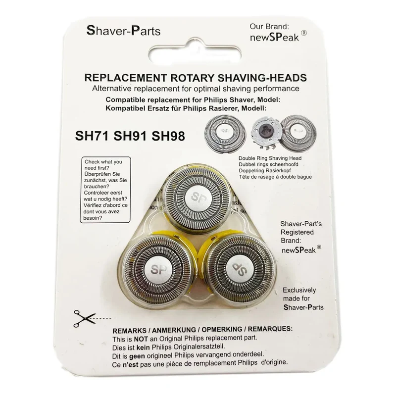 Philips cuchillas afeitadora SH71
