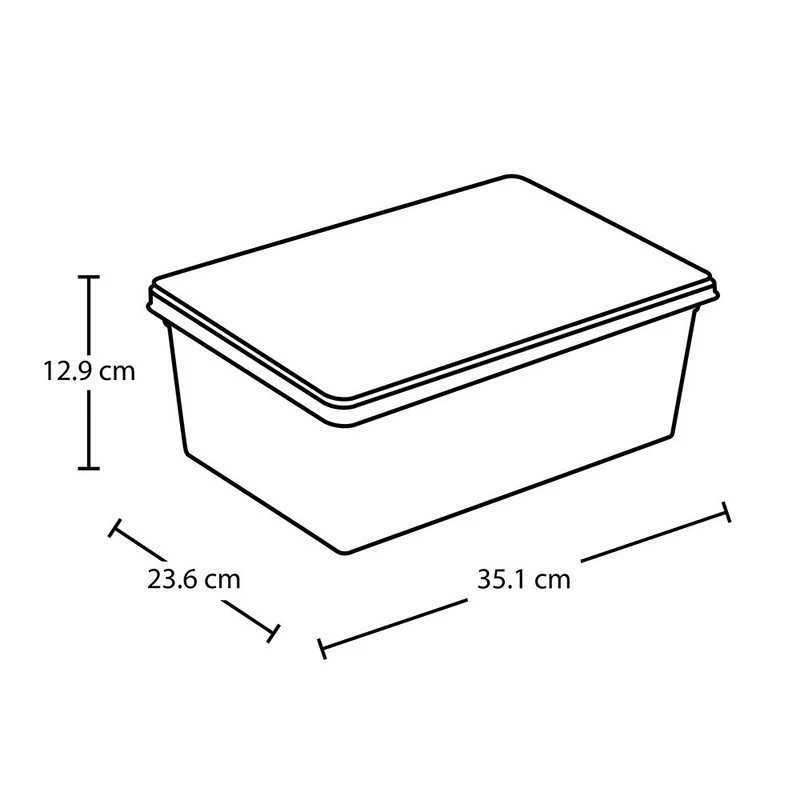 Caja organizadora ultraliviana 6 litros Rimax