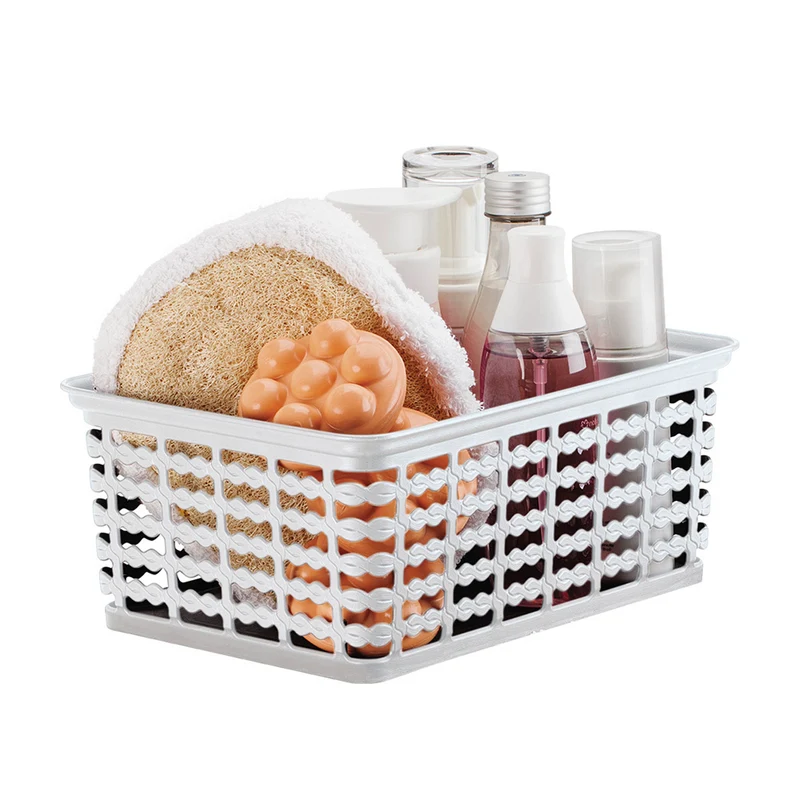 Canasta organizadora con tejido decorativo 4 litros Rimax