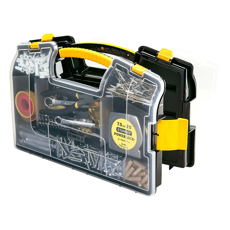 Caja organizadora doble plegable 380 milimetros negro Rimax