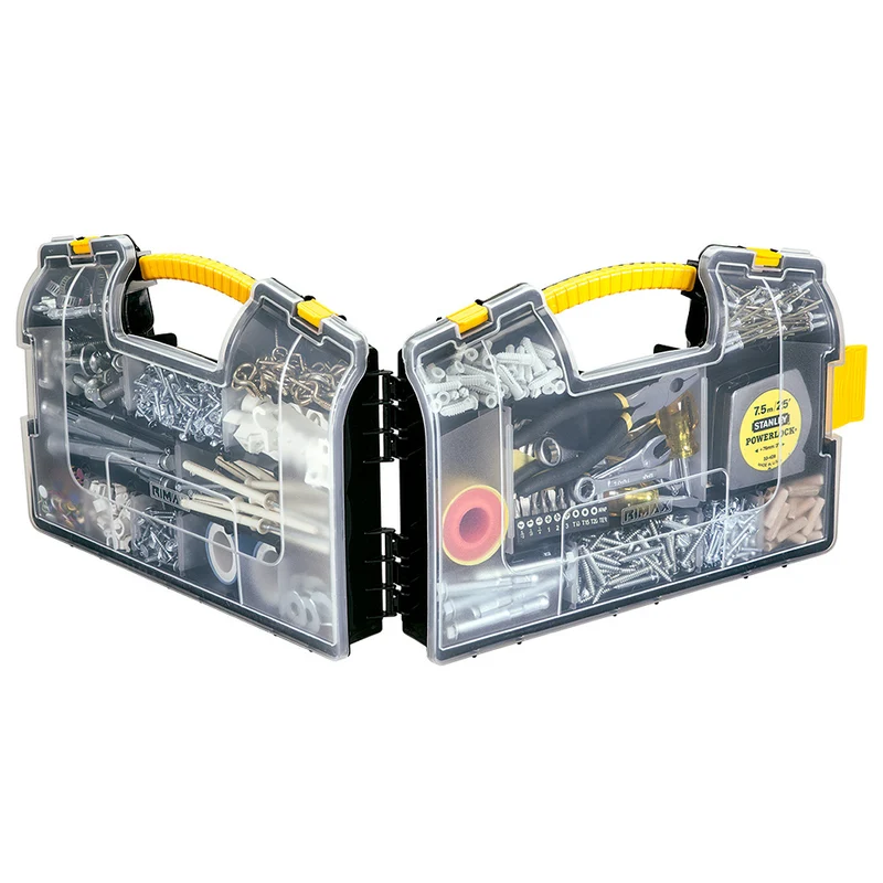 Caja organizadora doble plegable 380 milimetros negro Rimax