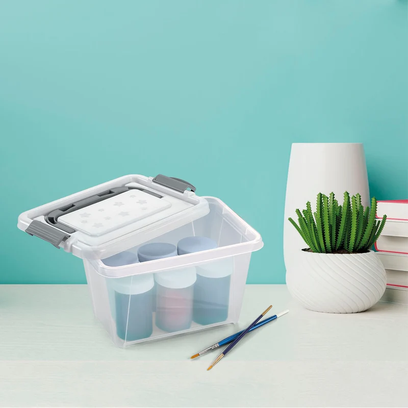 Caja organizadora con manija de 3.5 litros Rimax