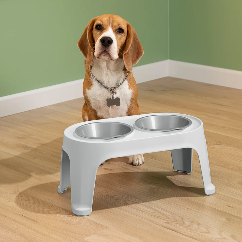 Comedero alto para perros medium Rimax