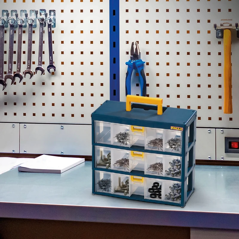 Caja organizadora modular gavetas 3x80 Rimax