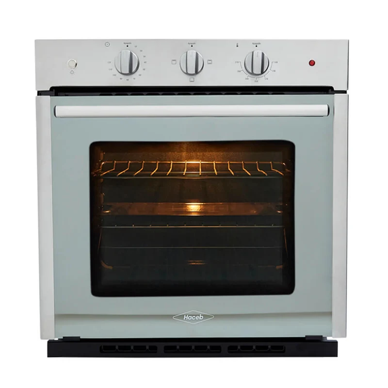 Horno eléctrico tandoori 60 cm inoxidable con vidrio reflectivo 120 v marca Haceb