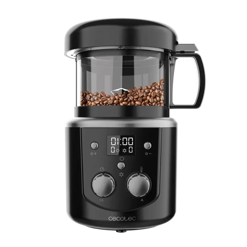 Tostadora de café Roaster Booster 1400W tueste automático o manual para 100-150g de granos de Cecotec