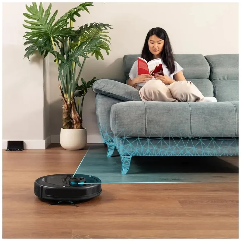 Robot aspirador láser 4 en 1 con 3000 Pa de succión y control por APP Conga 7490 Eternal X-Treme de Cecotec