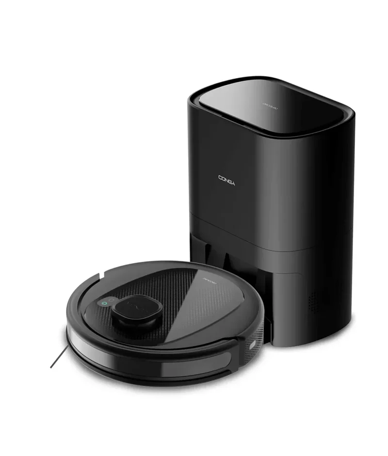 Robot aspirador 4 en 1 con navegación láser autovaciado y control APP potencia de 3000 Pa Conga 7490 Eternal Home de Cecotec