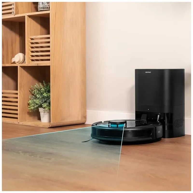 Robot aspirador 4 en 1 con navegación láser autovaciado y control APP potencia de 3000 Pa Conga 7490 Eternal Home de Cecotec