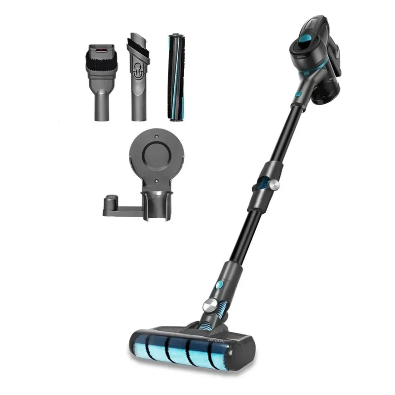 Aspirador Conga Rockstar 500 X-Treme ErgoWet 4 en 1 Sin Cable Con Motor Digital y 65 Minutos de Autonomía de Cecotec