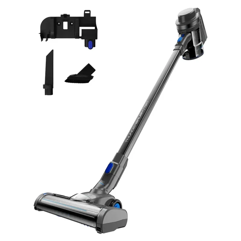 Aspirador Vertical Conga ThunderBrush 770 Inmortal 25 9V 50 min de Autonomía 2 Cepillos y Tecnología 360º de Cecotec