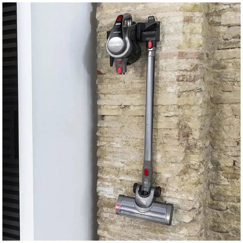 Aspirador Vertical Conga ThunderBrush 770 Inmortal 25 9V 50 min de Autonomía 2 Cepillos y Tecnología 360º de Cecotec