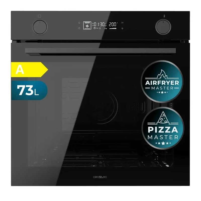 Horno Integrable Multifunción Airfryer Bolero Hexa AF326000 73L 12 Funciones Clase A 2800W Tecnología Steam de Cecotec