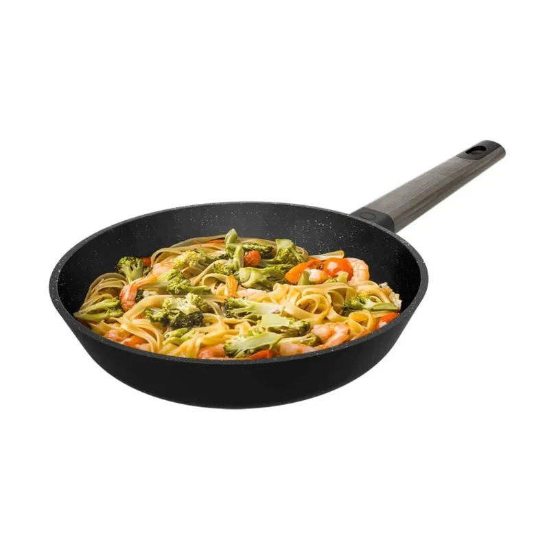 Sartén Polka Excellence 26 cm Aluminio Fundido Antiadherente Apta para Lavavajillas y Todo Tipo de Cocinas de Cecotec