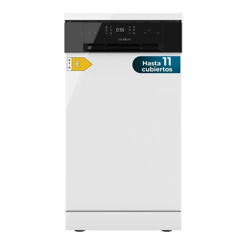 Lavavajillas Bolero Aguazero 4201 E de 45cm con 11 cubiertos 6 programas y Dual Zone Wash de Cecotec