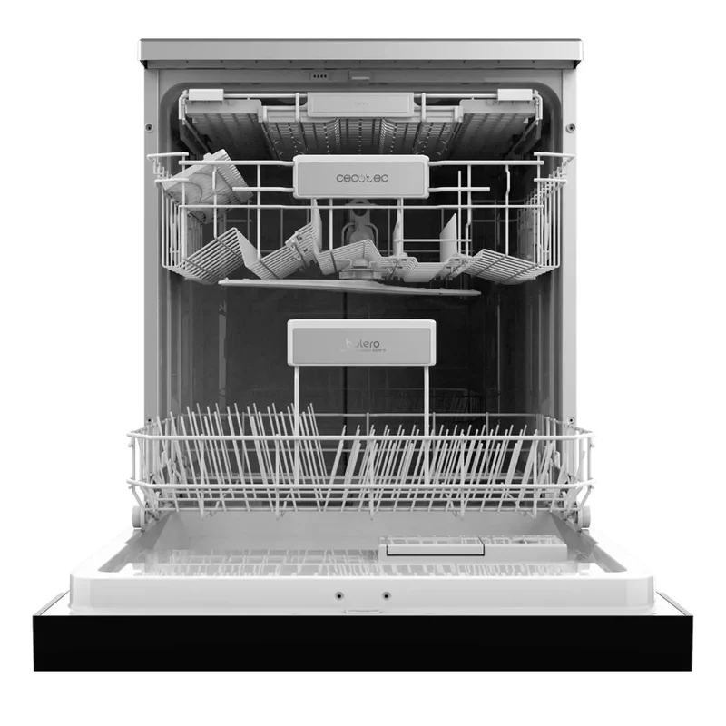 Lavavajillas Bolero Aguazero 6200 Inox de 60cm 14 cubiertos 6 programas y tecnología avanzada para un lavado eficiente de Cecotec