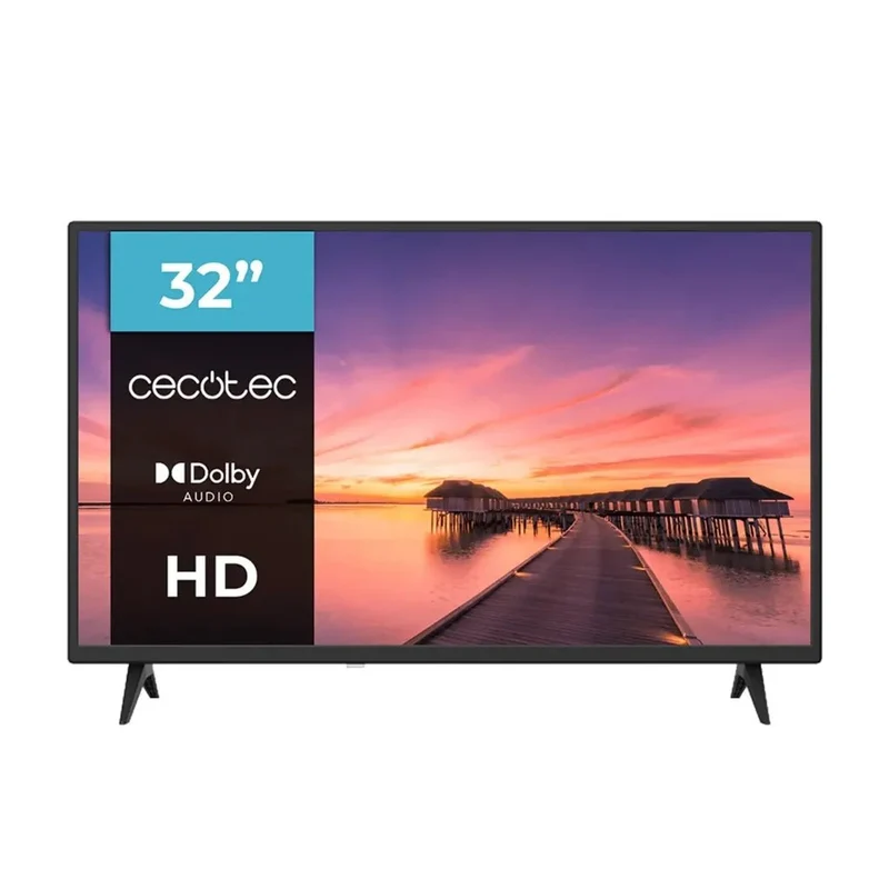 Televisión LED 32 pulgadas HD con Dolby y memoria flash para una experiencia audiovisual superior de Cecotec