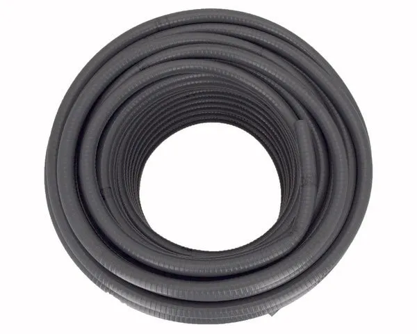 Tubo pvc 013/16 gris flexible x metro