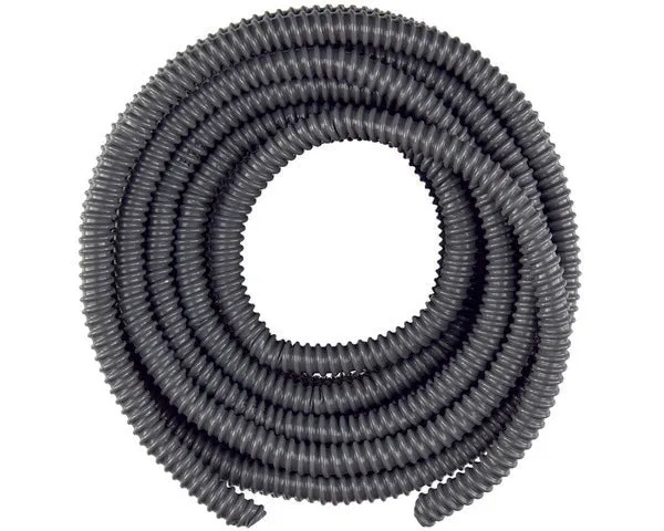 Tubo desagüe espiral 20 x 16 gris 1 m.