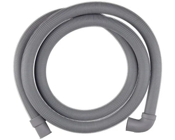 Tubo desagüe bocas 90/180° 22x22x2000mm.