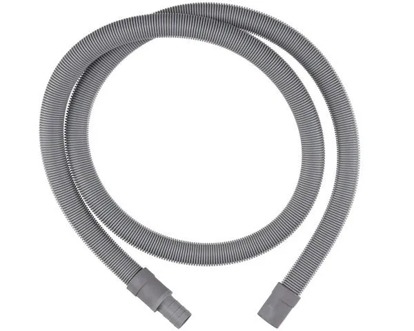 Tubo desagüe bocas 180º 19x19x1500 mm.