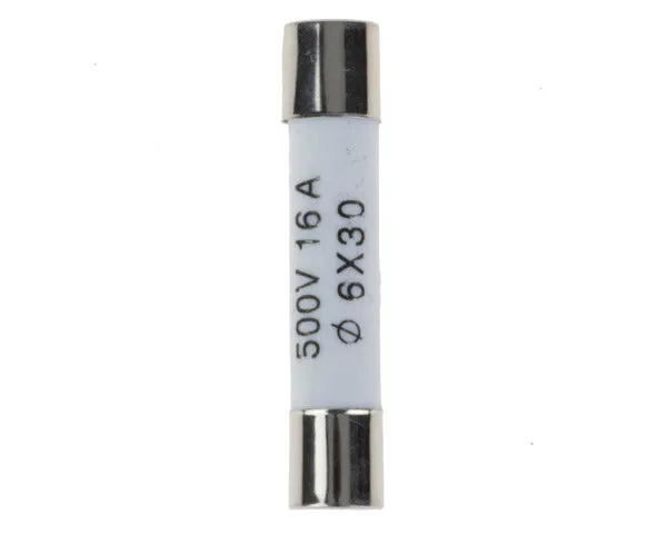 Fusible microondas 16,0a ø6 x 30 mm.