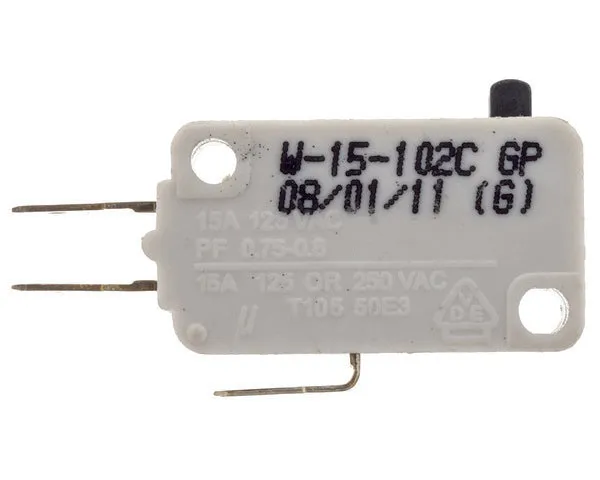 Microinterruptor de puerta para horno microondas GALANZ | W-15-102C- GP