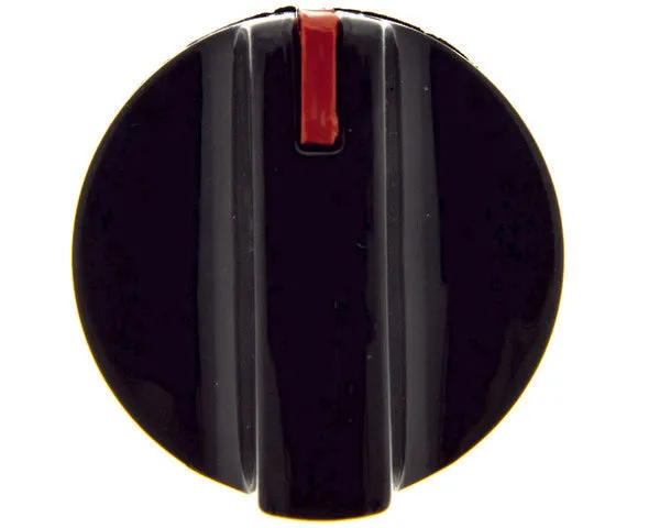 BALAY mando cocina negro eje corto Ø6mm