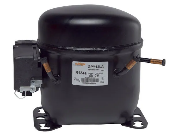 Compresor GPY12LAa R134a 3/8 CUBIGEL