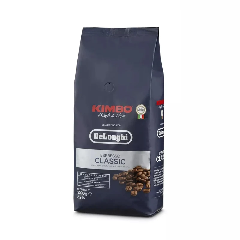 DeLonghi Café Classic Kimbo en grano 1Kg. DLSC611
